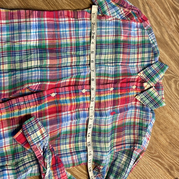 Polo Ralph Lauren button down linen shirt size 2 never worn - Picture 5 of 6